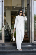 Ceyora Boxy Golden Button Jacket - Image 4