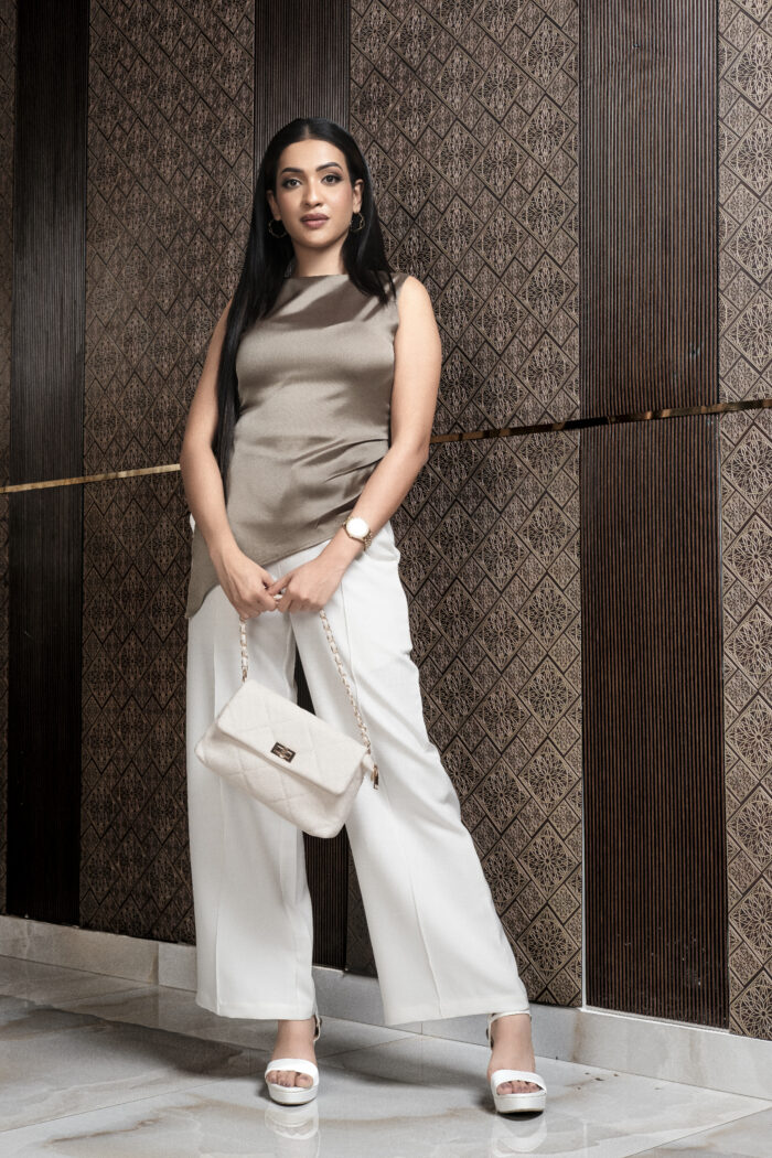 Ceyora Asymmetrical Cascading Tank Top - Image 4