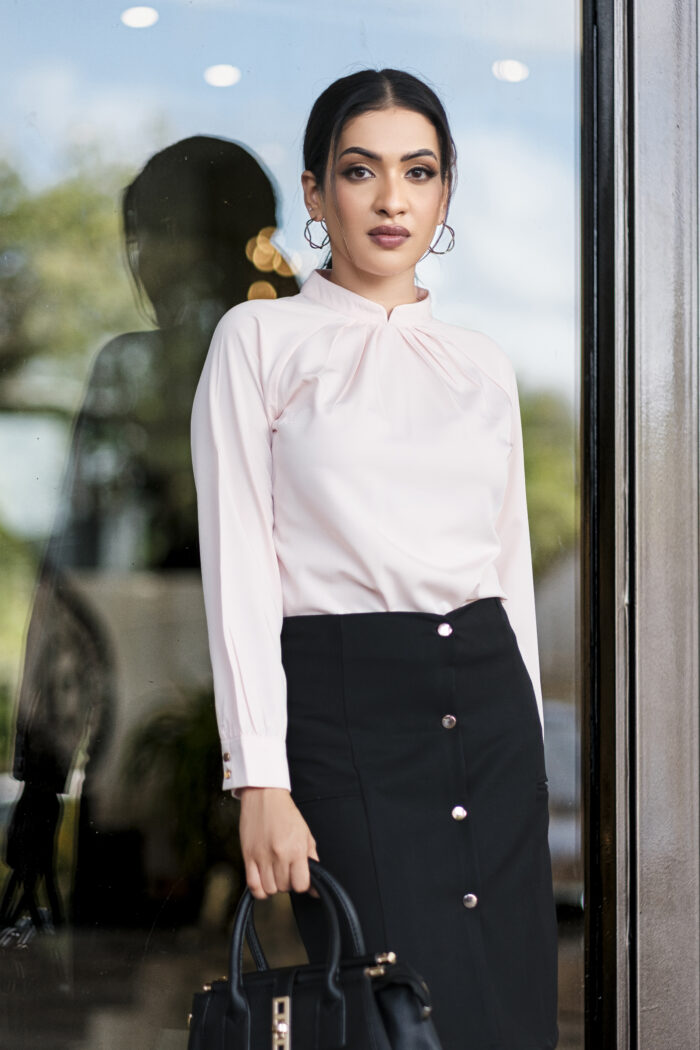 Ceyora High-Waisted Button-Up Skirt - Image 5