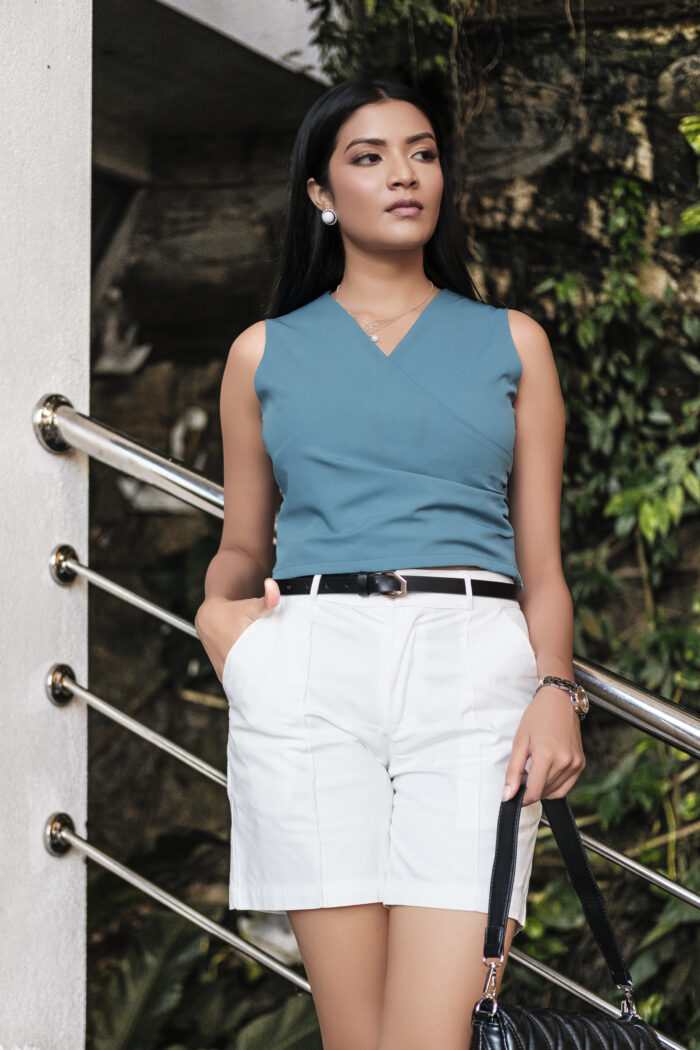 Ceyora Gathered Grace Top - Image 1