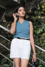 Ceyora Gathered Grace Top - Image 3