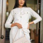 Ceyora Boxy Golden Button Jacket