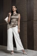 Ceyora Asymmetrical Cascading Tank Top - Image 3