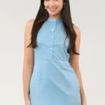 Serenity Button down Dress