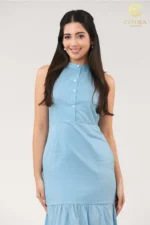 Serenity Button down Dress
