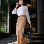Ceyora Isabella Wide-Leg Trousers