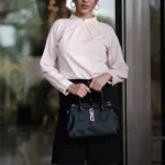 Ceyora Isabella Pleated Blouse