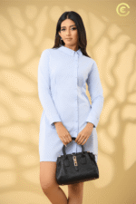 Silhouette Shirt Dress - Image 2