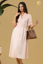 Utility-Inspired Midi Dress - Image 3