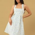 Sleeveless Floral Sun Dress