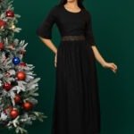 Bell Sleeve Maxi Dress