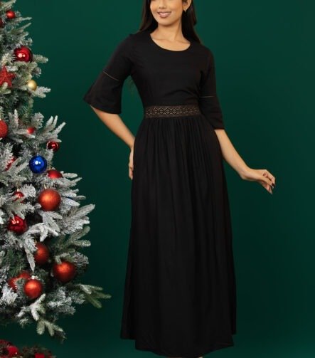 Bell Sleeve Maxi Dress